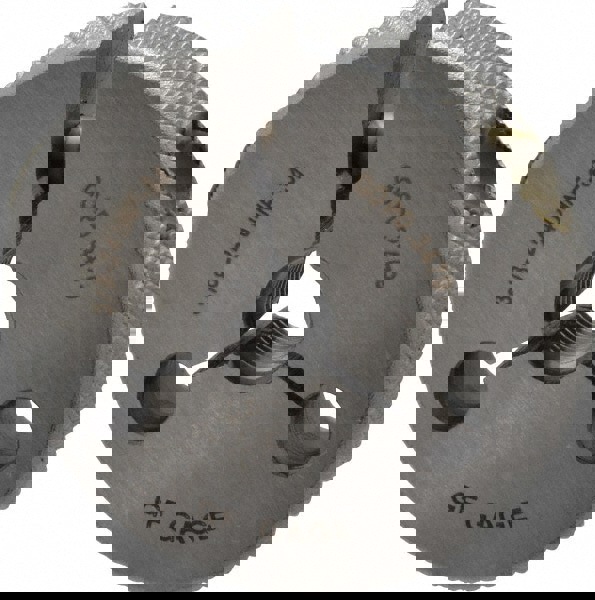 Threaded Ring Gage: 3/8-24 Thread, UNF, Class 3A, Go